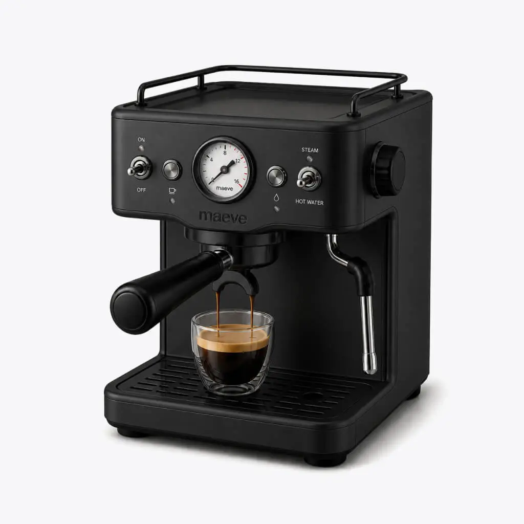 coffee maker matte black