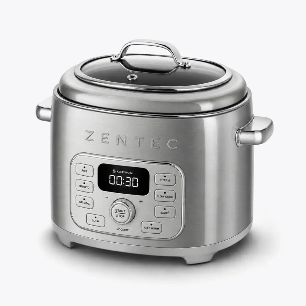 multi cooker stailess silver