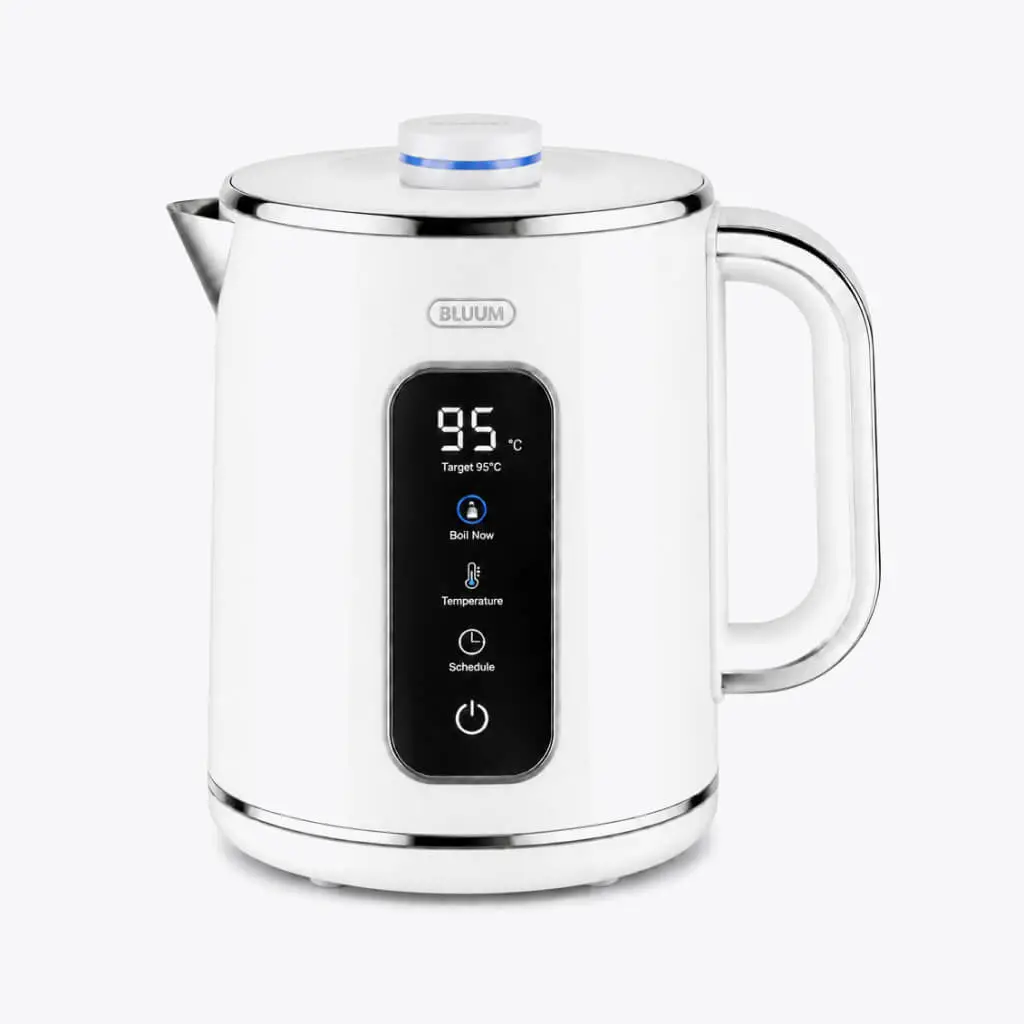 smart kettle gloss white
