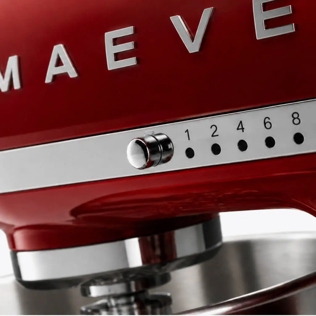 standing mixer red zoom