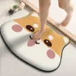 thickened bathroom absorbent floor mat